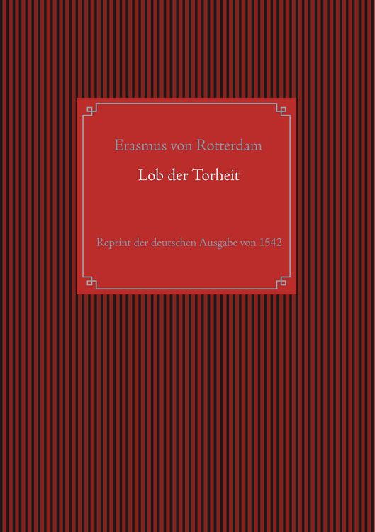 Produktbild: Lob der Torheit