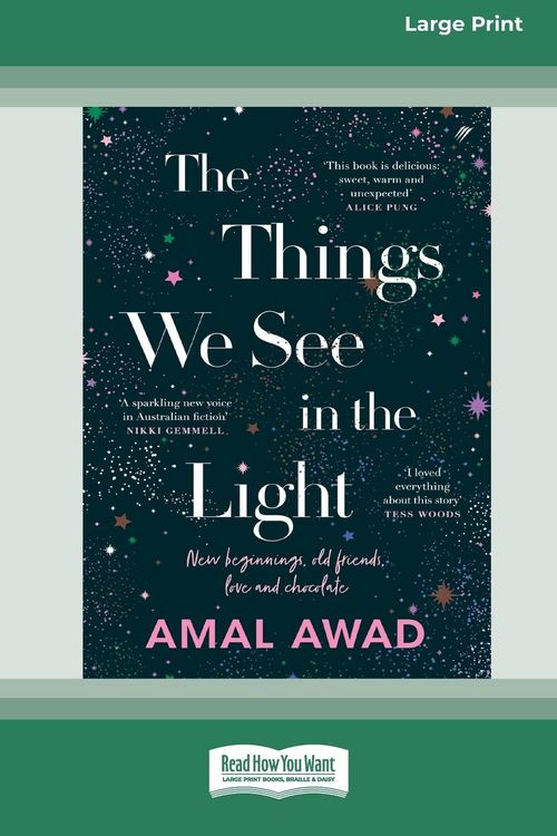 Produktbild: The Things We See in the Light [16pt Large Print Edition]