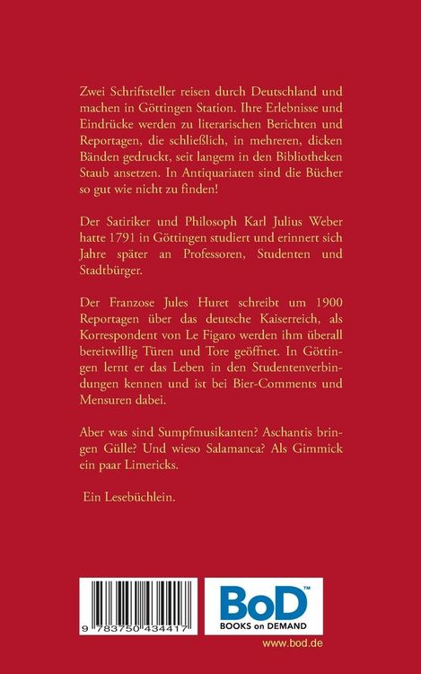 Produktbild: Sie haben zu G&ouml;ttingen studieret?