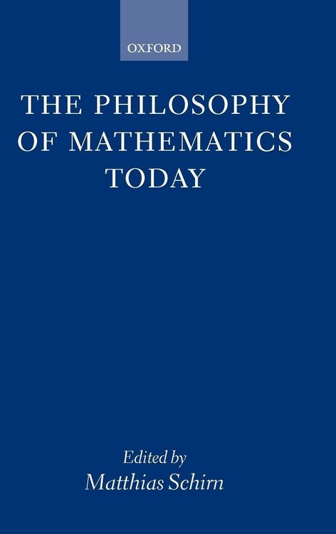 Produktbild: The Philosophy of Mathematics Today