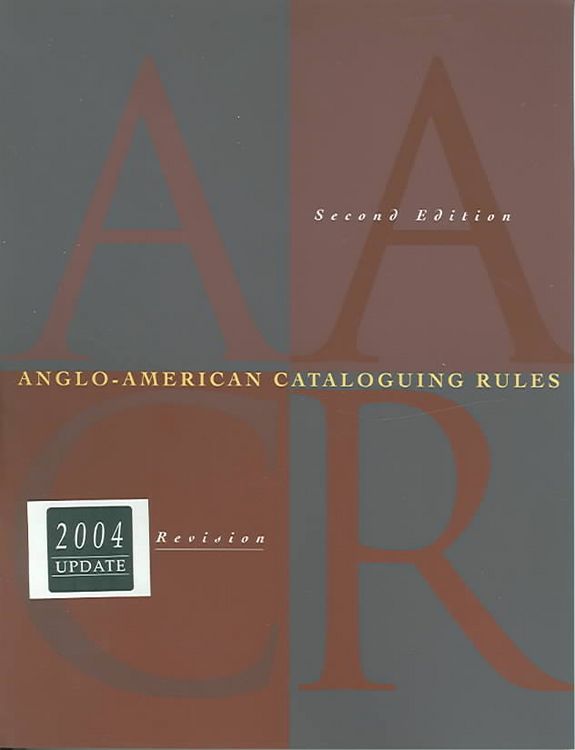 Produktbild: Anglo-American Cataloguing Rules 2004, Binder Inserts