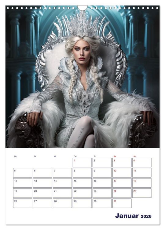 Produktbild: Die lebhafte Jahreszeiten! (Wandkalender 2026 DIN A3 hoch), CALVENDO Monatskalender