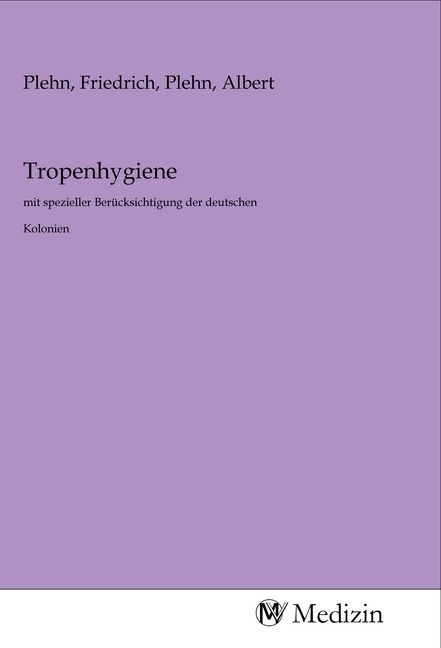 Produktbild: Tropenhygiene