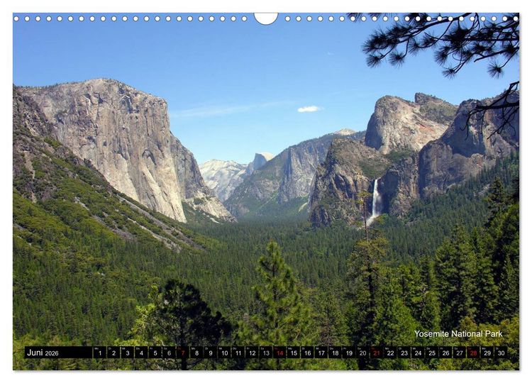 Produktbild: USA - Naturlandschaften des Wilden Westens (Wandkalender 2026 DIN A3 quer), CALVENDO Monatskalender