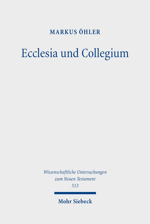 Produktbild: Ecclesia und Collegium