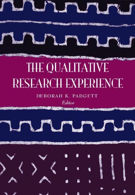 Produktbild: Qualitative Research Experienc