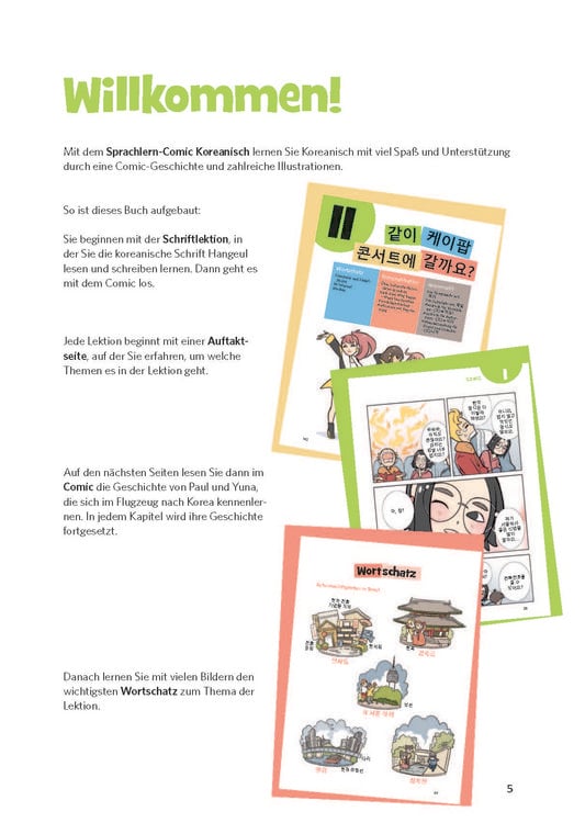Produktbild: PONS Sprachlern-Comic Koreanisch - Verliebt in Korea