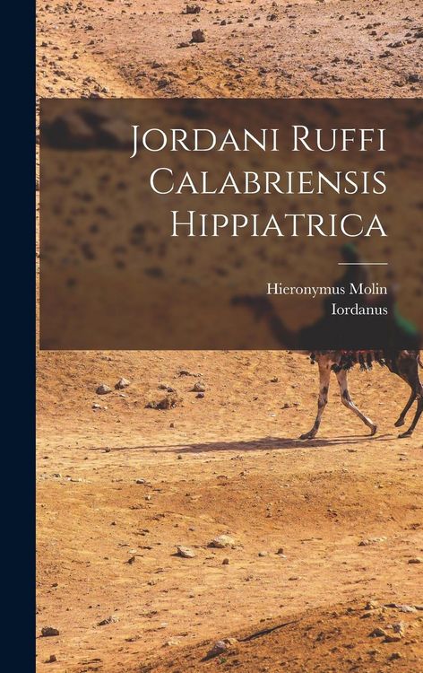 Produktbild: Jordani Ruffi Calabriensis Hippiatrica