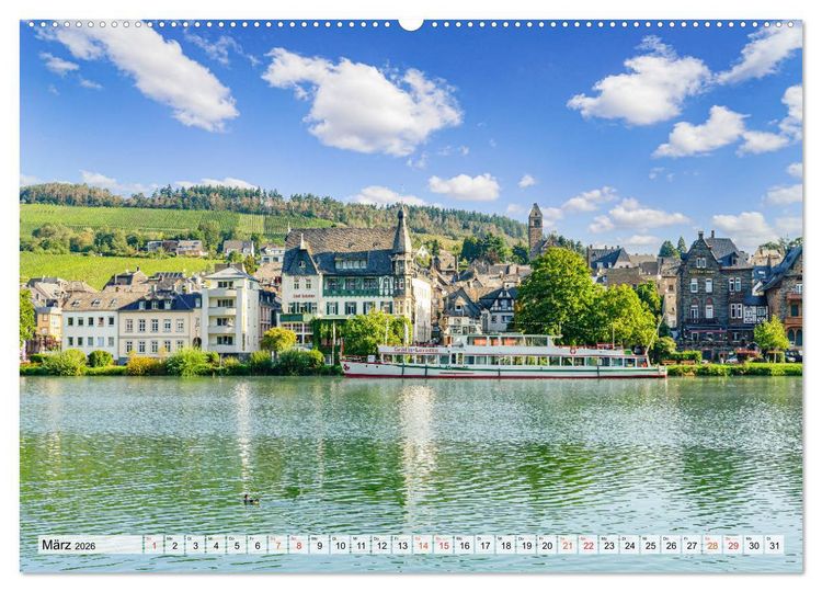 Produktbild: Traben Trarbach Impressionen (hochwertiger Premium Wandkalender 2026 DIN A2 quer), Kunstdruck in Hochglanz