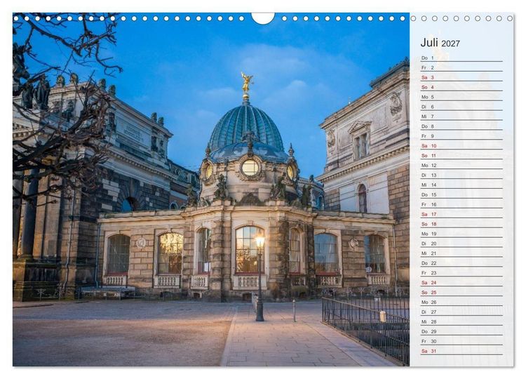 Produktbild: Dresden an der Elbe - Der Planer (Wandkalender 2027 DIN A3 quer), CALVENDO Monatskalender