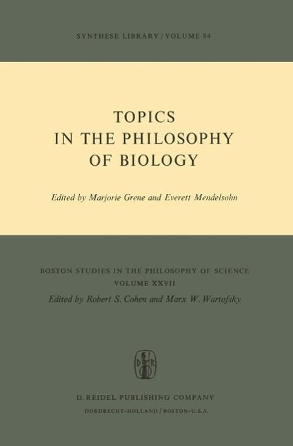 Produktbild: Topics in the Philosophy of Biology