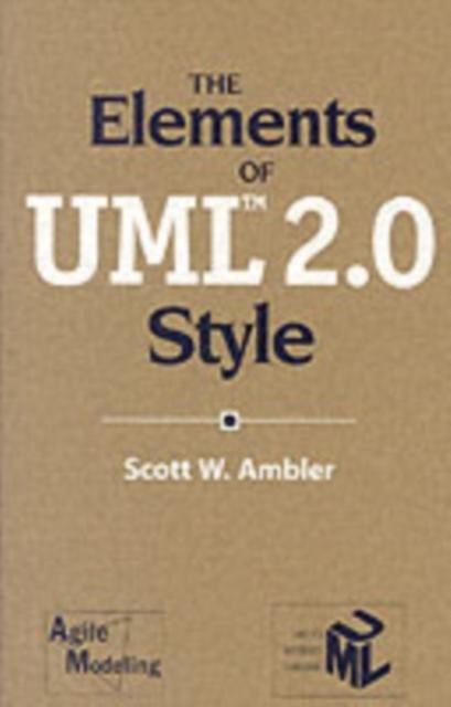 Produktbild: Elements of UML(TM) 2.0 Style