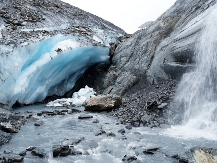Produktbild: CALVENDO Puzzle Worthington-Gletscher 1000 Teile Lege-Gr&ouml;&szlig;e 64 x 48 cm Foto-Puzzle Bild von Flori0
