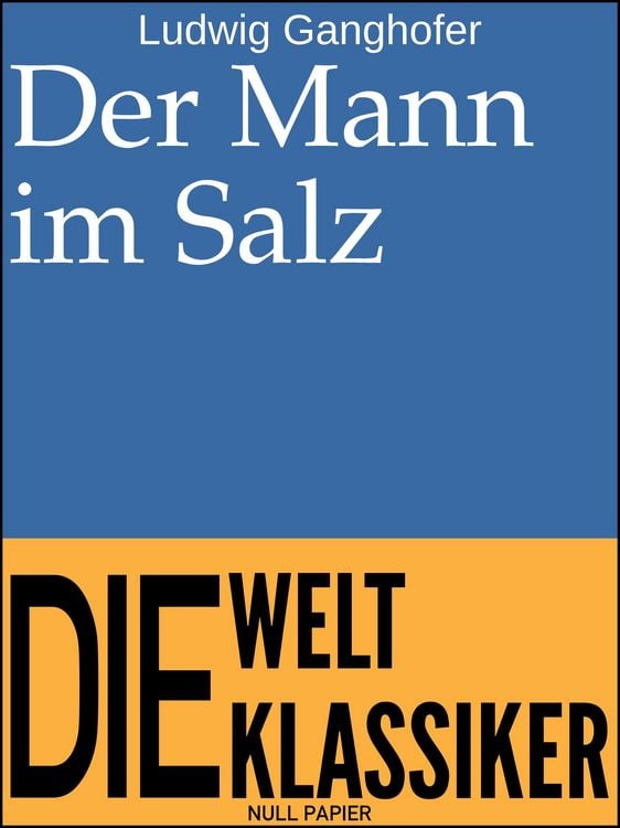 Produktbild: Der Mann im Salz