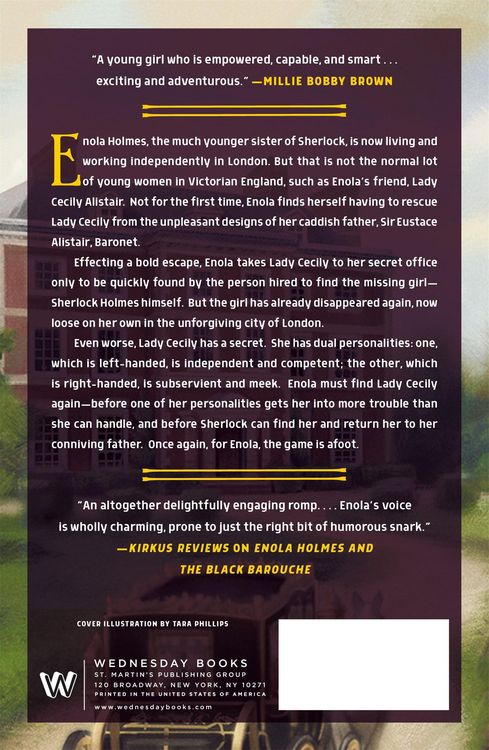 Produktbild: Enola Holmes and the Elegant Escapade