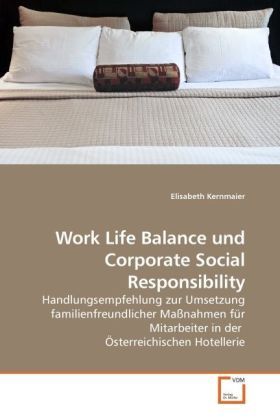 Produktbild: Kernmaier, E: Work Life Balance und Corporate Social Respons