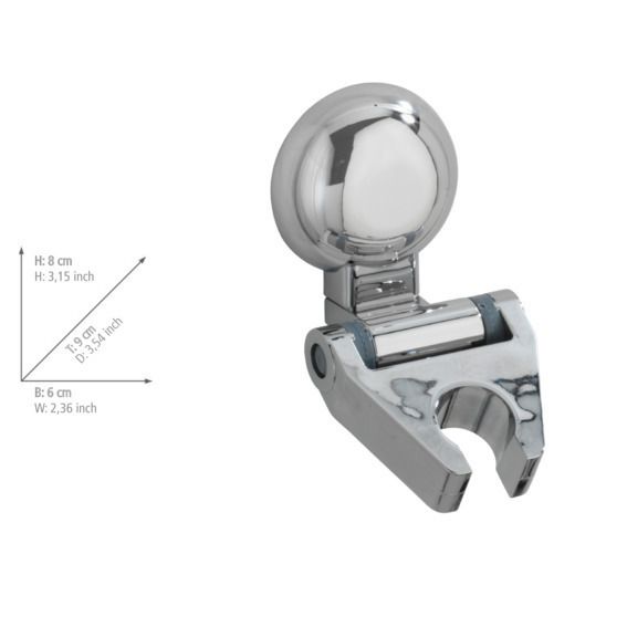 Produktbild: Magic-Loc&reg; Duschkopfhalter Mod. Fiorina, &Oslash; 11 cm, Befestigen ohne bohren
