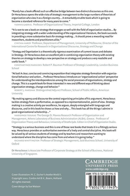Produktbild: Strategy and Organization