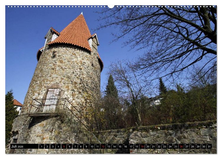 Produktbild: Bad Salzuflen (hochwertiger Premium Wandkalender 2026 DIN A2 quer), Kunstdruck in Hochglanz