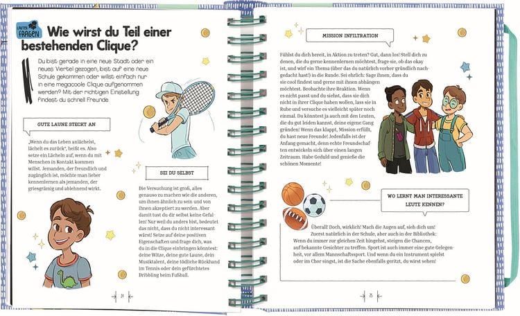 Produktbild: Das Coole-Jungs-Buch