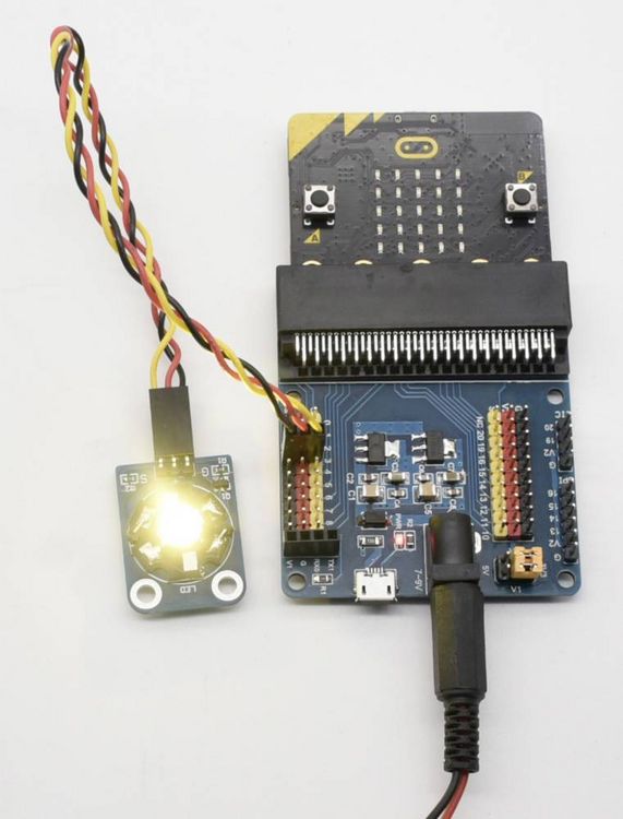 Produktbild: TRU COMPONENTS TC-9072548 Sensor-Modul 1 St. Passend f&uuml;r (Entwicklungskits): BBC micro:bit