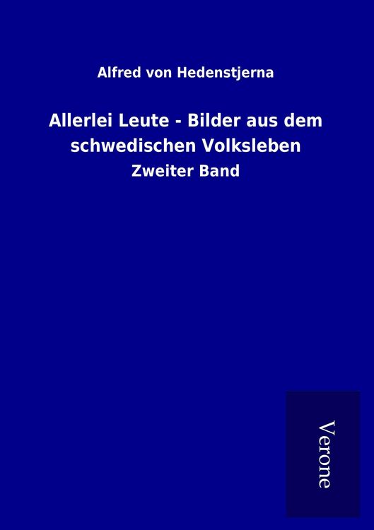 Produktbild: Allerlei Leute - Bilder aus dem schwedischen Volksleben