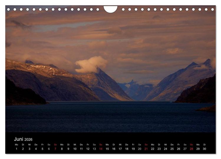 Produktbild: Gr&ouml;nland by Andr&eacute; Poling (Wandkalender 2026 DIN A4 quer), CALVENDO Monatskalender
