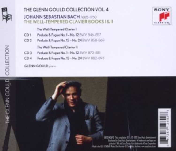 Produktbild: Bach: Das Wohltemperierte Klavier 1&2 (GG Coll 4)