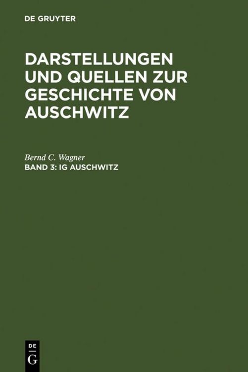 Produktbild: IG Auschwitz