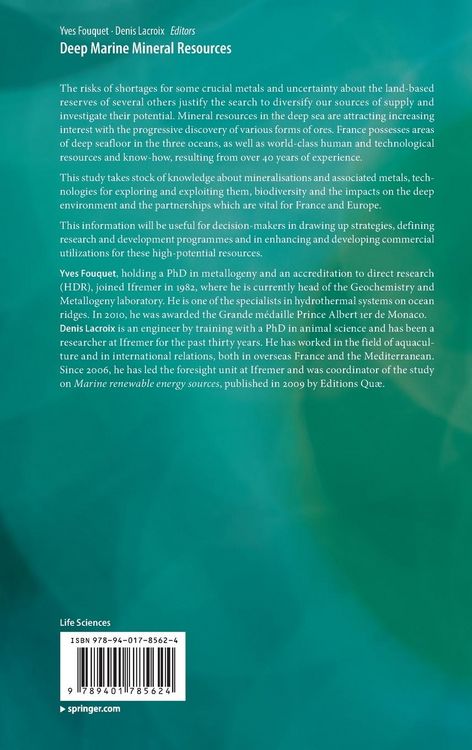Produktbild: Deep Marine Mineral Resources