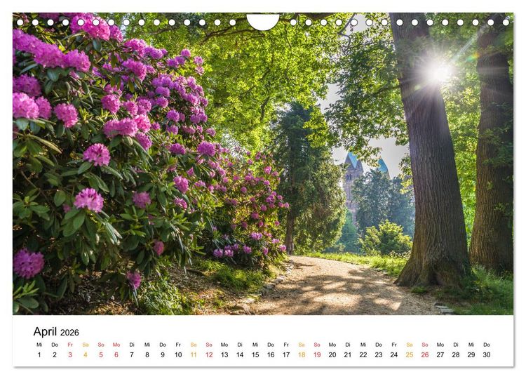 Produktbild: Bad Homburg - Die Perle im Hochtaunus (Wandkalender 2026 DIN A4 quer), CALVENDO Monatskalender
