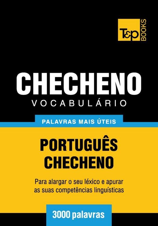 Produktbild: Vocabul&aacute;rio Portugu&ecirc;s-Checheno - 3000 palavras