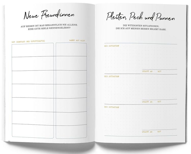 Produktbild: GuideMe Reisetagebuch Travel Memories &bdquo;Meine Reisen&ldquo;
