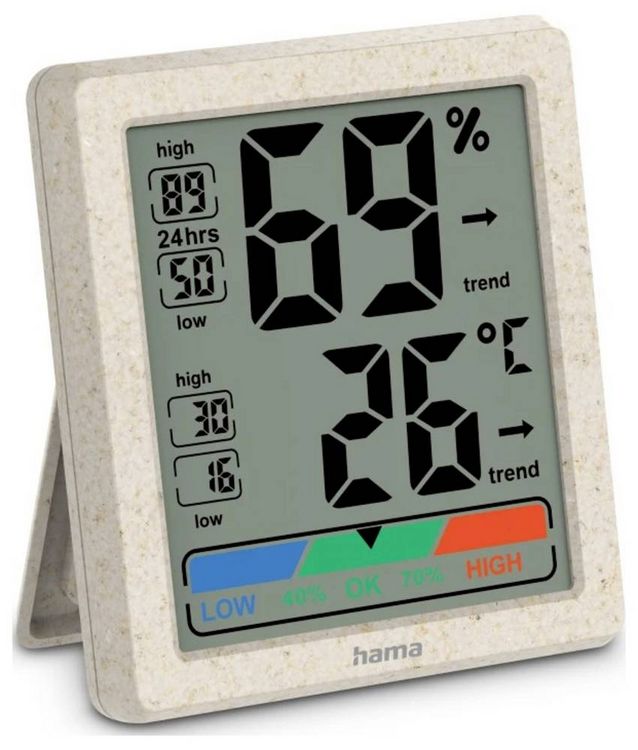 Produktbild: Hama Ponza Thermo-/Hygrometer 00222227
