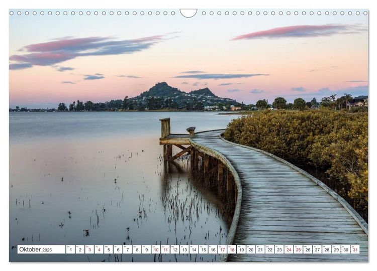 Produktbild: Neuseeland Nordinsel - Das Land der Hobbits und Vulkane (Wandkalender 2026 DIN A3 quer), CALVENDO Monatskalender