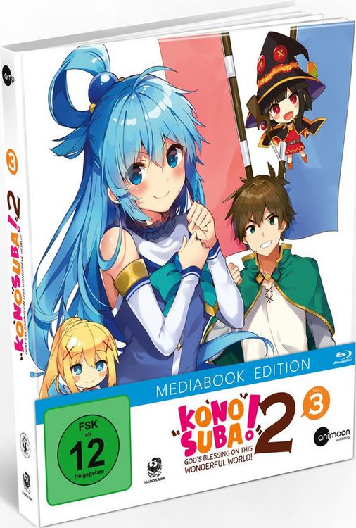 Produktbild: Konosuba Season 2 Vol.3 (Mediabook)