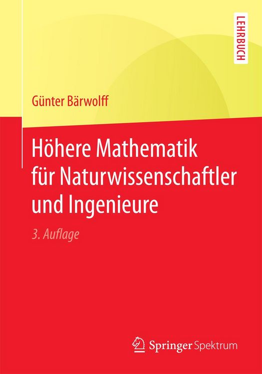 Produktbild: H&ouml;here Mathematik f&uuml;r Naturwissenschaftler und Ingenieure