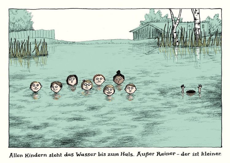 Produktbild: Alle Kinder-Postkartenset Motiv "Rainer"