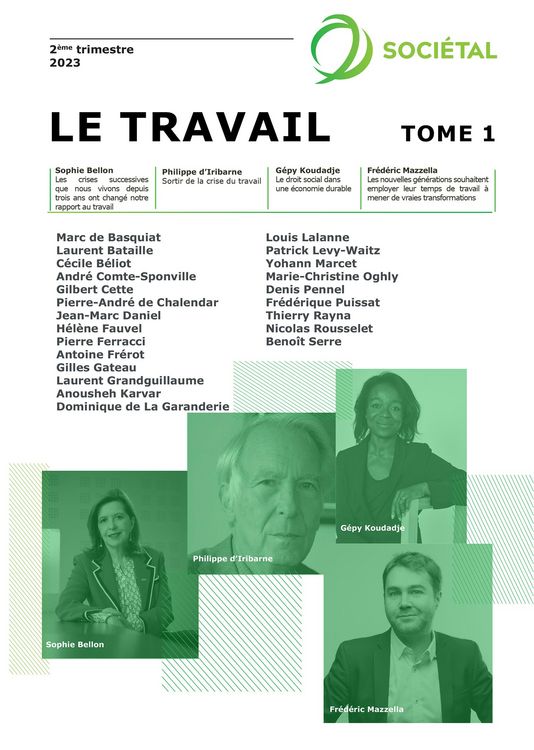 Produktbild: Revue Soci&eacute;tal : Le travail - Tome 1