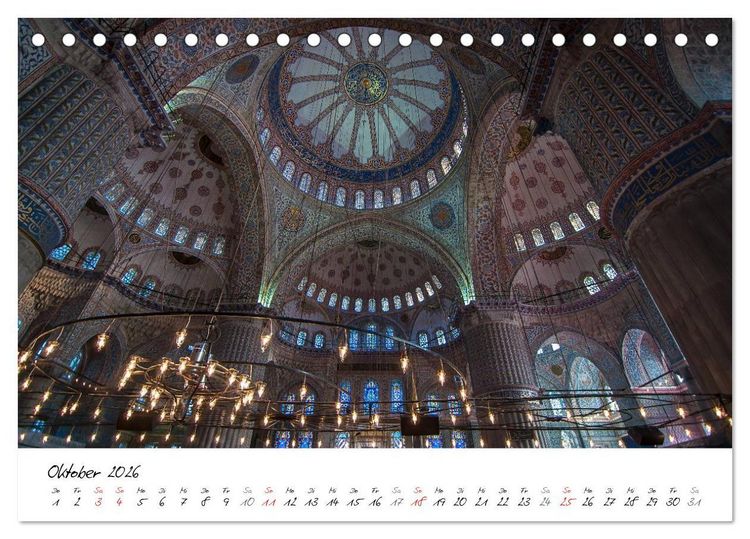 Produktbild: Istanbul - Stadt auf zwei Kontinenten (Tischkalender 2026 DIN A5 quer), CALVENDO Monatskalender