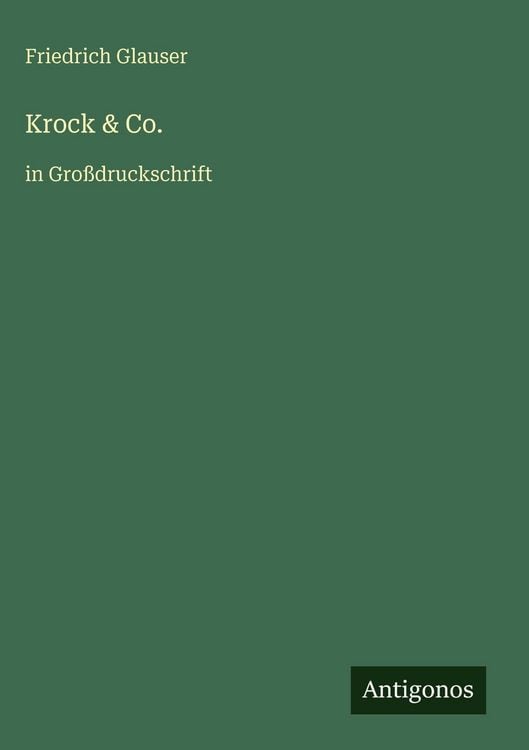Produktbild: Krock & Co.
