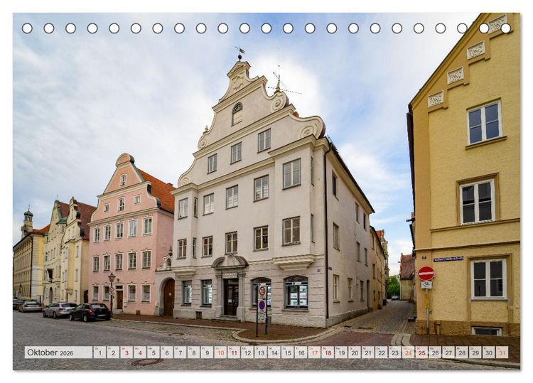 Produktbild: Dillingen an der Donau Impressionen (Tischkalender 2026 DIN A5 quer), CALVENDO Monatskalender