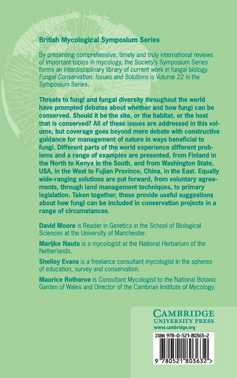 Produktbild: Fungal Conservation