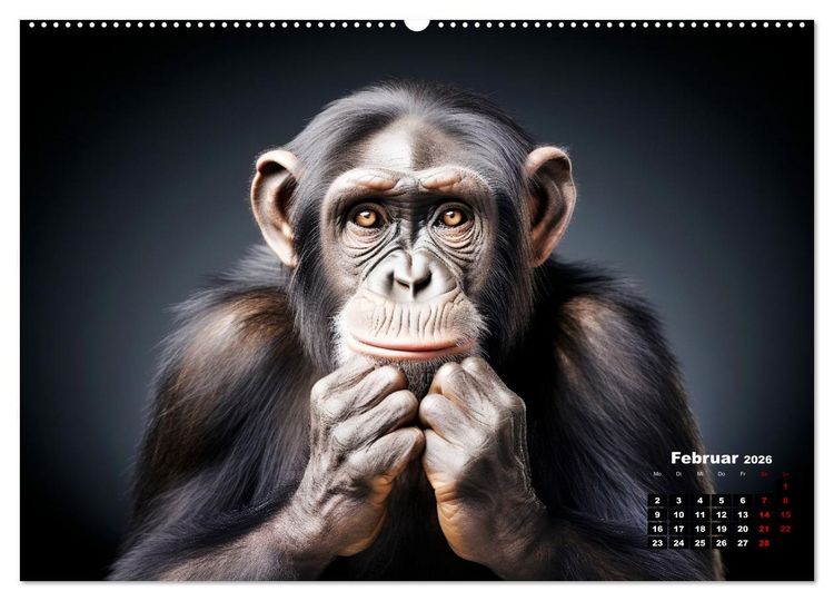 Produktbild: Only Black (Wandkalender 2026 DIN A2 quer), CALVENDO Monatskalender