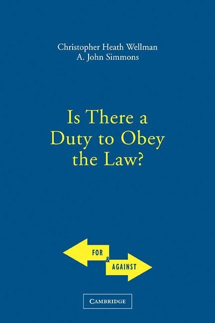 Produktbild: Is There a Duty to Obey the Law?