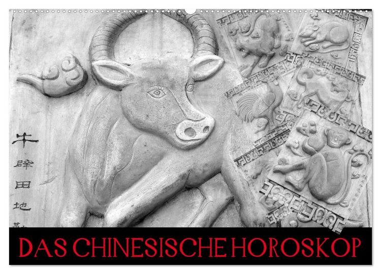 Produktbild: Das Chinesische Horoskop / Geburtstagskalender (Wandkalender 2026 DIN A2 quer), CALVENDO Monatskalender