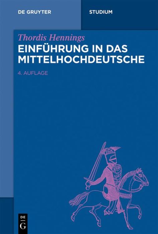 Produktbild: Einführung in das Mittelhochdeutsche