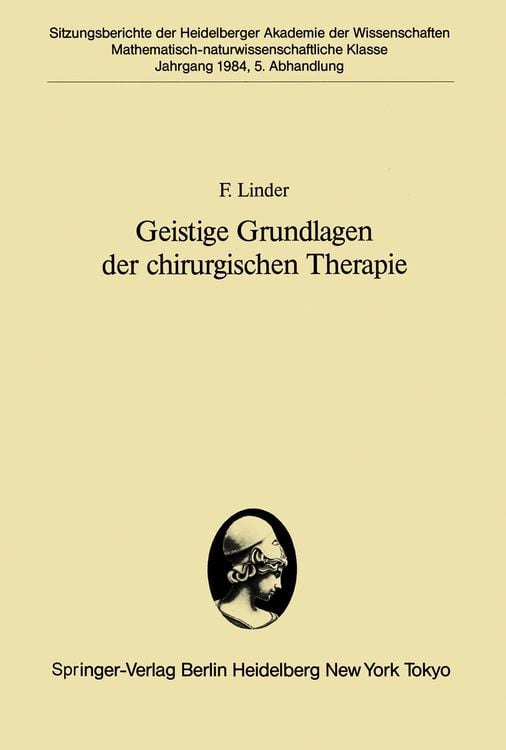 Produktbild: Geistige Grundlagen der chirurgischen Therapie