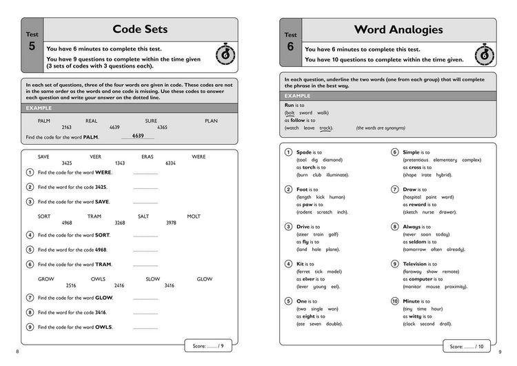 Produktbild: 11+ Verbal Reasoning Quick Practice Tests Age 10-11 (Year 6) Set C