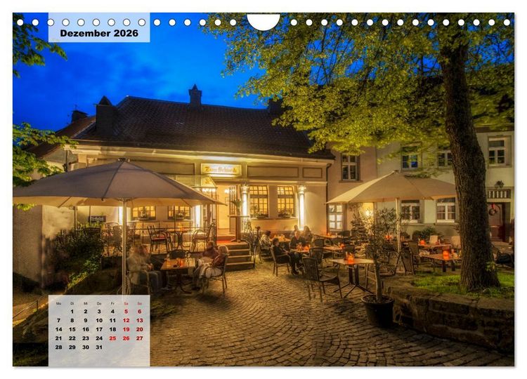 Produktbild: L&uuml;denscheid - Die Altstadt 2026 (Wandkalender 2026 DIN A4 quer), CALVENDO Monatskalender